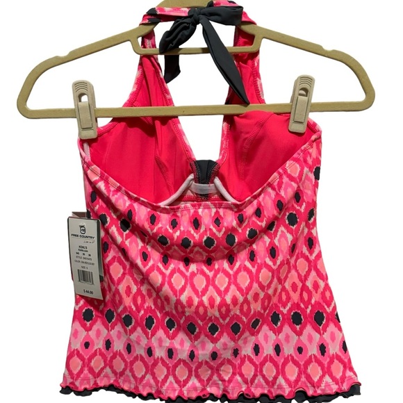 Free Country - 2 Swimsuit tops with one matching bottoms; all size Small NWT - Picture 13 of 15